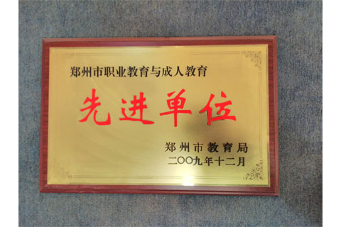 2009市职业教育与成人教育先进单位